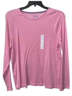 CROFT AND BARROW The Classic Tee Women’s Long Sleeved Crewneck Top